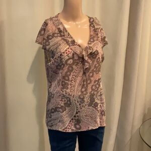 PTP19 inches length 25 inches size medium short sleeve blouse